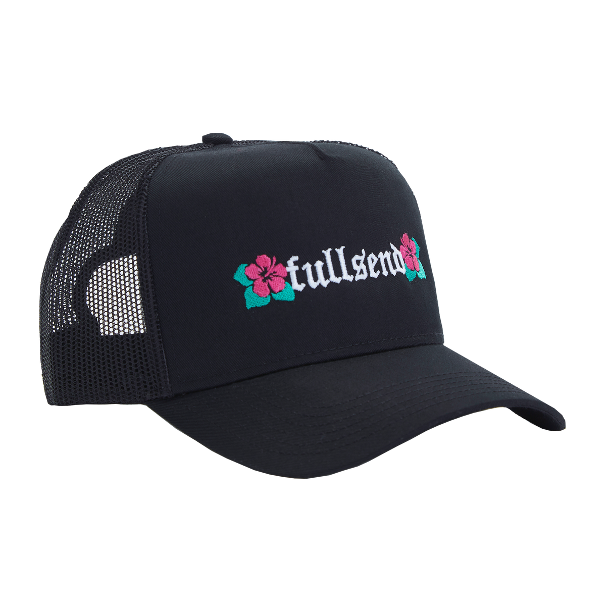 キャップ WKNDRS FLORAL TRUCKER CAP 5SA323 WKNDRS(ウィーケンダーズ)/ FLORAL TRUCKER CAP -2COLOR